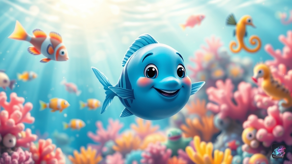 The Littlest Blue Fish