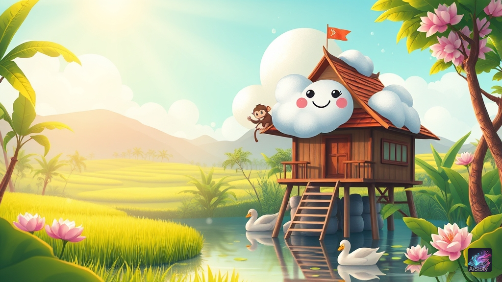 The Little Cloud's Adventure